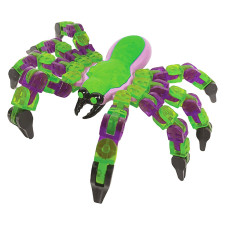 Іграшка Klixx Creaturez Fidget павук зелено-фіолетовий mini slide 2