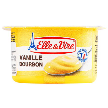 Десерт сливочный Elle&Vire с ванилью 2,7% 100г slide 2