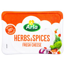 Сир-крем Arla з травами та спеціями 50% 200г mini slide 3
