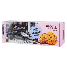 Печиво Maestro Massimo Biscotti Chocolate Chip 135г mini slide 1