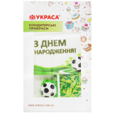 Кондитерські прикраси Украса Футболіст на паличці mini slide 3