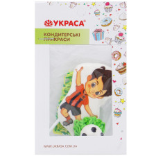 Кондитерські прикраси Украса Футболіст на паличці mini slide 4