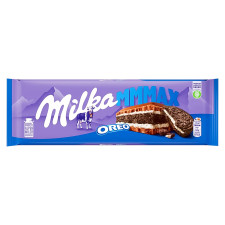 Шоколад молочный Milka с кусочками печенья Орео 300г mini slide 2