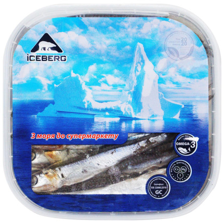 Хамса (Анчоус) Iceberg солона в олії 180г slide 2