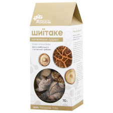 Гриби Шиїтаке сушені капелюшки SAVVY FOODS 70 г mini slide 1