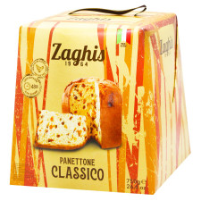 Панеттоне Класичний ТМ ZAGHIS 750 г mini slide 1