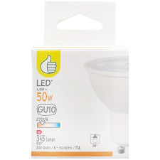 PP/LED ЛАМПА GU10 4.9W 2700 БІ mini slide 1