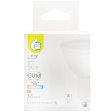 PP/LED ЛАМПА GU10 4.9W 4000 БІ mini slide 1