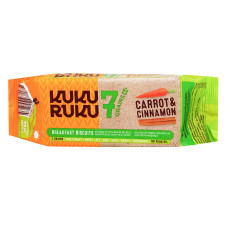 Печиво Kuku Ruku 7 злаків зі смаком моркви та кориці 160г mini slide 1