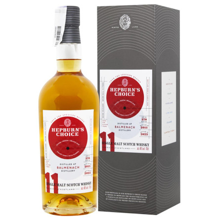Віскі Hunter Laing Hepburn's Choice Balmenach 11YO 0.7 л slide 1