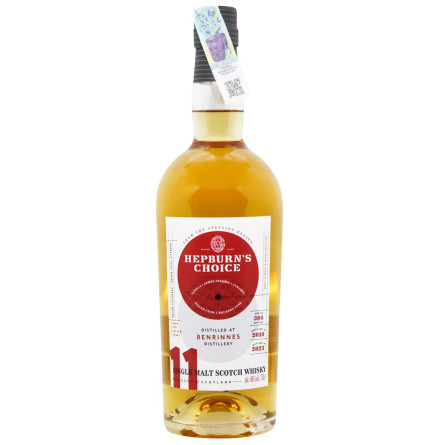Віскі Hunter Laing Hepburn's Choice Benrinnes 11YO 0.7 л slide 2