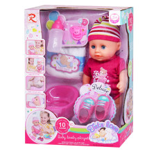 Пупс Qunxing Toys з аксесуарами mini slide 1