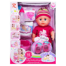 Пупс Qunxing Toys з аксесуарами mini slide 2