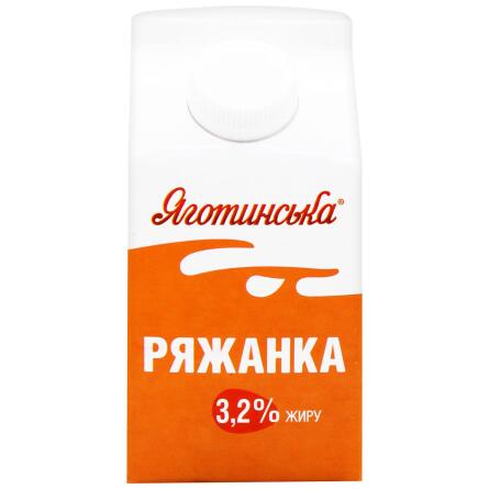 Ряжанка Яготинська 3,2% 450г slide 2