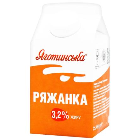 Ряжанка Яготинська 3,2% 450г slide 3