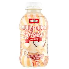 Шейк молочний Mullermilch Білий шоколад-кокос 3,4% 400г mini slide 1