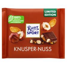 Шоколад молочний Ritter Sport з цілим фундуком та та кукурудзяними пластівцями 100г mini slide 1