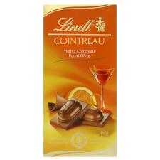 Шоколад молочний Lindt з апельсиновим лікером Cointreau 100г mini slide 1