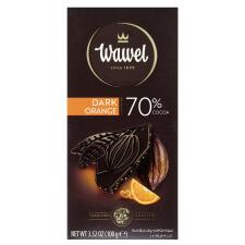 Шоколад чорний Wawel з апельсиновою цедрою 70% 100г mini slide 1