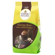 Цукерки Ferrero Rocher Golden Eggs чорний шоколад з какао та фундуком 90г mini slide 1