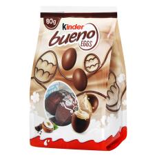 Цукерки Kinder Bueno Eggs молочний шоколад з какао та фундуком 84г mini slide 1
