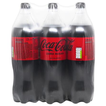 Напій газований Coca-Cola Zero Sugar 1,25л slide 3