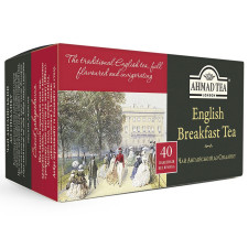 Чай черный Ахмад Английский к завтраку пакетированный 40х2г mini slide 3