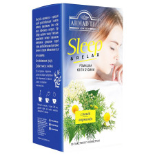 Трав'яний напій Ахмад Sleep & Relax у конвертах 20х1,8г mini slide 1