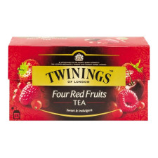 Чай чорний Twinings of London зi смаком чотирьох червоних фруктiв 25шт 2г mini slide 1