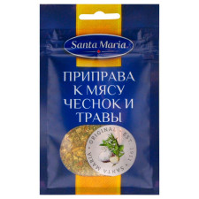 Приправа Santa Maria до м'яса часник і трави 20г mini slide 1
