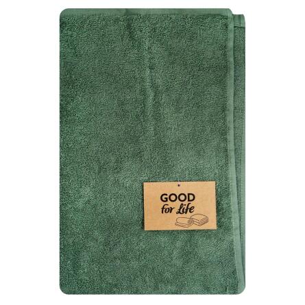 Рушник Good for Life махровий темно-зелений 400г/м2 70х140см slide 1