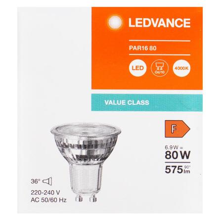 Лампа Ledvance LED PAR168036 6,9Вт 840 GU10 V LEDV slide 2