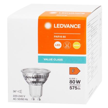 Лампа Ledvance LED PAR168036 6,9Вт 830 GU10 V LEDV slide 1