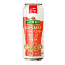 Пиво Lacplesis Dzintara світле 4,8% 0,5л з/б mini slide 2