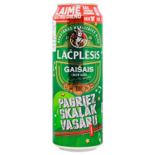 Пиво Lacplesis Gaisais світле ж/б 5% 0,5л mini slide 2