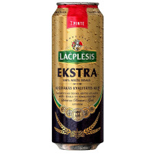 Пиво Lacplesis Ekstra світле ж/б 5.4% 0.5л mini slide 1