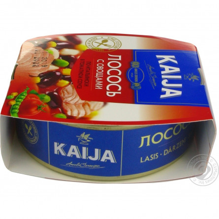 Лосось Kaija з овочами в томатному соусі 220г slide 2