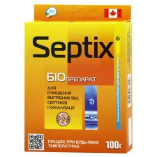 Засіб для очищення вигрібних ям, септиків та каналізації Bio Septix 100г mini slide 1