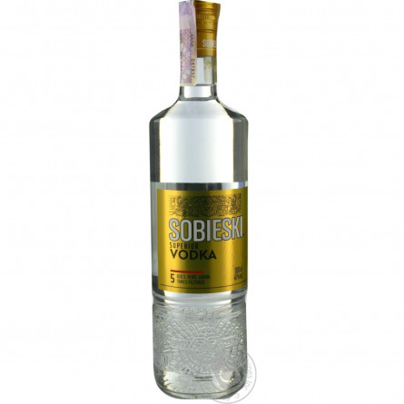 Водка Sobieski Superior 40% 1л slide 2