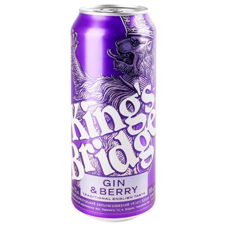 Напій слабоалкогольний King's Bridge Gin & Berry 7% 0,5л slide 2