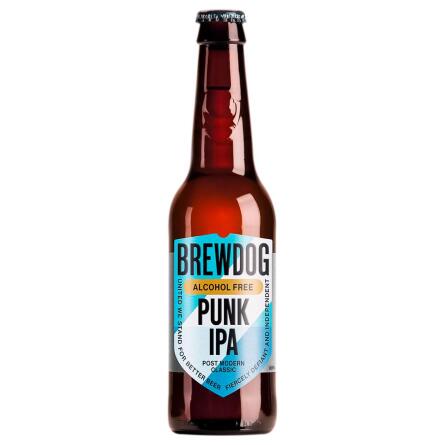 Пиво BrewDog Punk AF светлое безалкогольное 0,33л slide 1