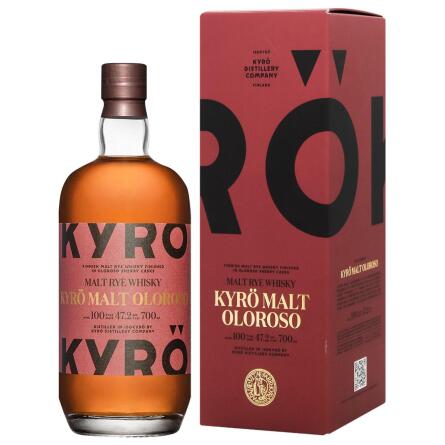 Віскі Kyro Oloroso Malt Rye 47,2% 0,7л slide 1