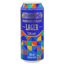 Пиво Boso Lager світле 5% 0,5л mini slide 1