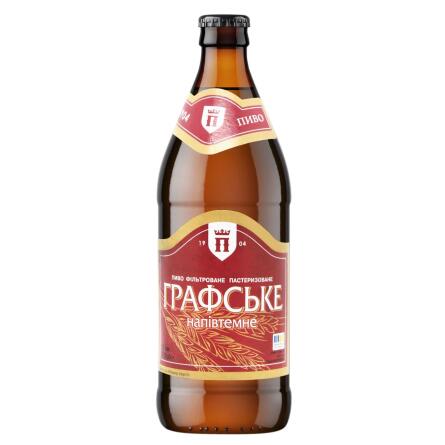 Пиво Павловское Графское полутеное 4,2% 0,5л slide 1