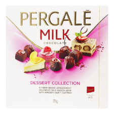 Цукерки Pergale Dessert Collection з молочним шоколадом 125г mini slide 3