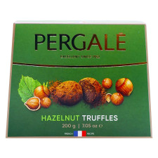 Цукерки Pergale Truffles Hazelnut 200г mini slide 2