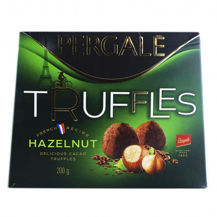 Цукерки Pergale Truffles Hazelnut 200г slide 3