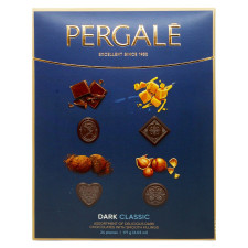 Цукерки шоколадні Pergale Classic з темного шоколаду асорті 171г mini slide 2