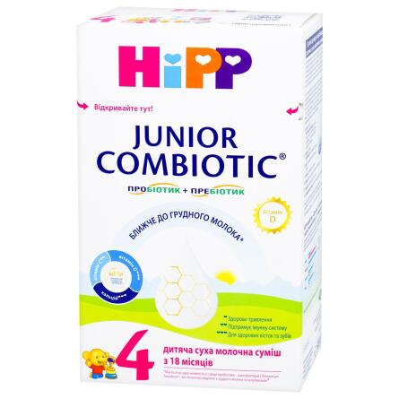 Сухая молочная смесь HiPP Combiotic Junior 4 500г slide 1