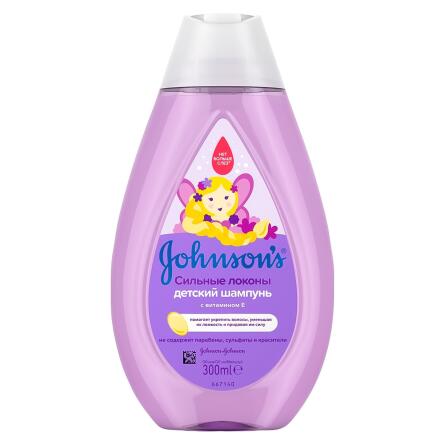 Шампунь дитячий Johnson's® Сильні локони 300мл slide 1